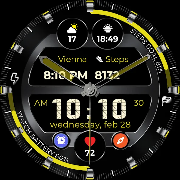 ChronoFlex Watch Face screenshot 10