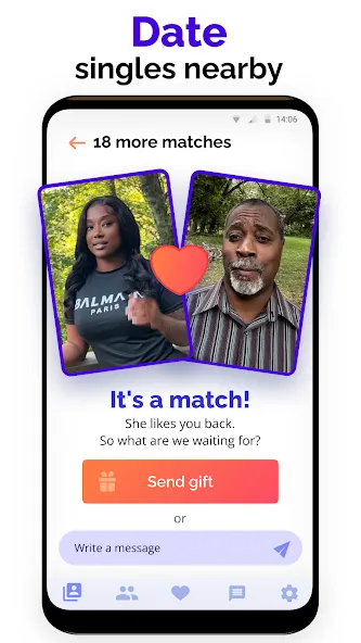 Dating and chat - Likerro screenshot 1