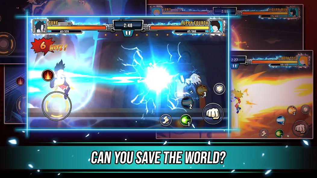 Super Stickman Dragon Warriors screenshot 8