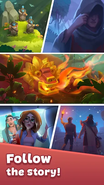 Cradle of Maya: Match 3 game screenshot 2