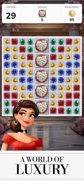 Diamond Jewels Match screenshot 1
