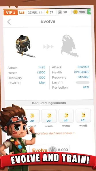 Battle Camp - Monster Catching screenshot 8