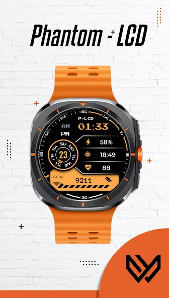 Phantom - LCD V3 | watch face screenshot 4