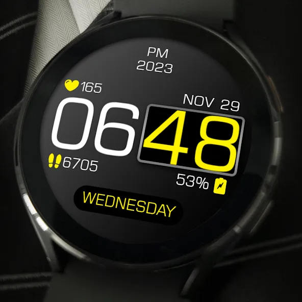 Key109 Digital Sport WatchFace screenshot 5