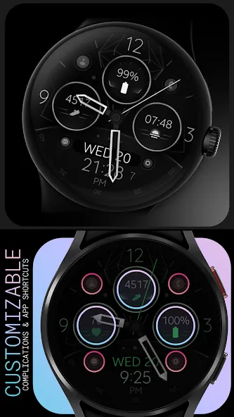 Dream 149 hybrid watch face screenshot 4