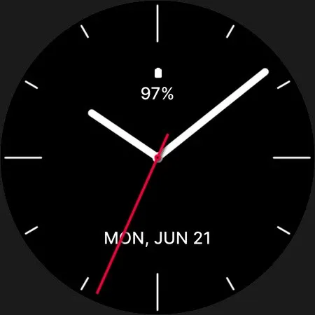 Minimalistic Analog Watch Face screenshot 4