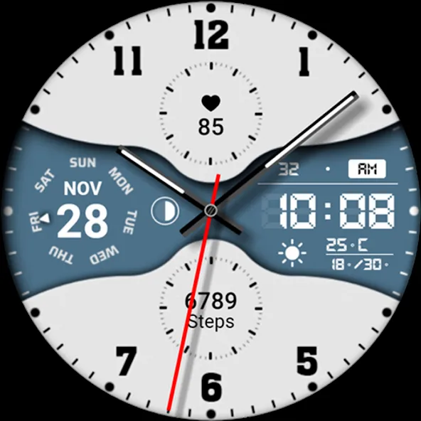 Watch face 10h08.com #94 screenshot 30