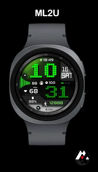 ML2U 149 Watch Face screenshot 6