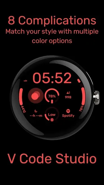Modulux - WearOS Watchface screenshot 4