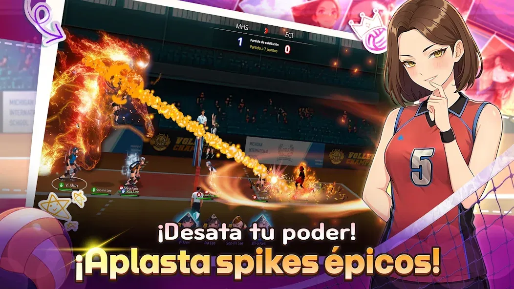 VolleyGirls: Vóley Instituto screenshot 3