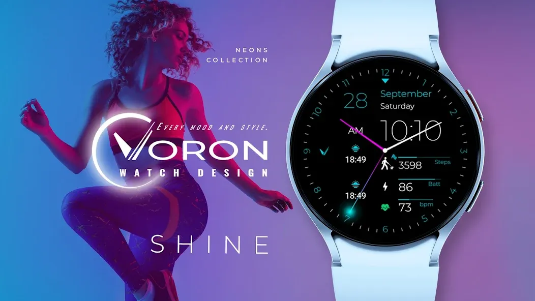 Voron SHINE Watch Face screenshot 1
