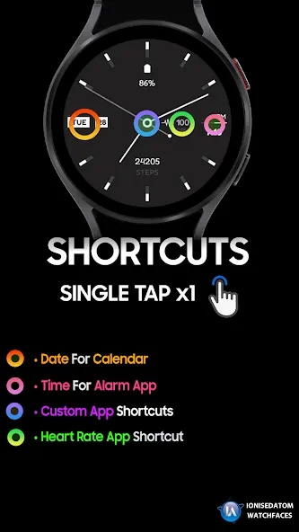 Minima 4 Minimal Watchface screenshot 7