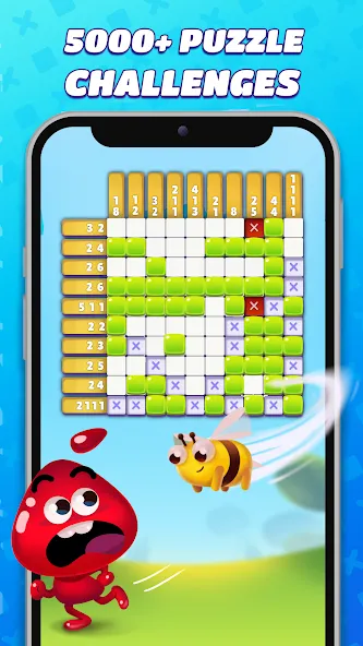 Nonogram Crossing Logic Puzzle screenshot 5