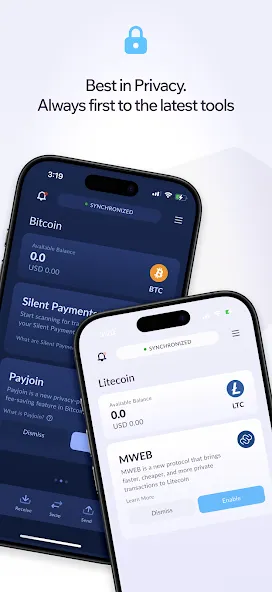 Cake Wallet: Crypto, Made Easy screenshot 1