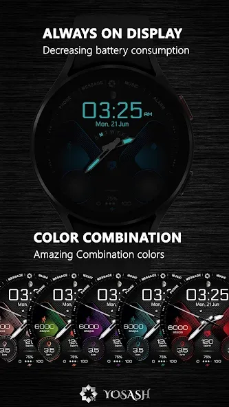 H310 Artistic Hybrid Watch screenshot 7