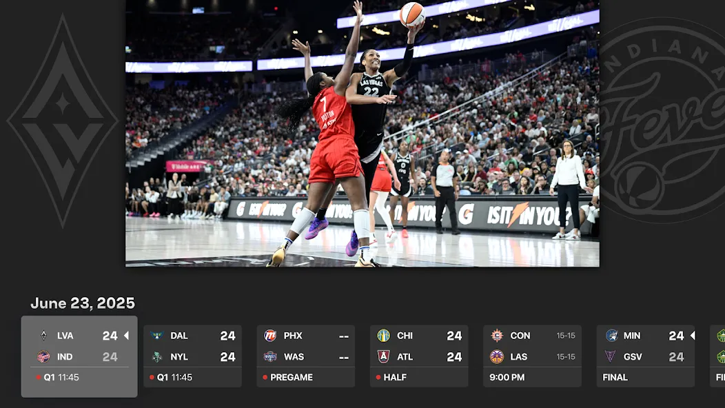 WNBA - Live Games & Scores screenshot 26