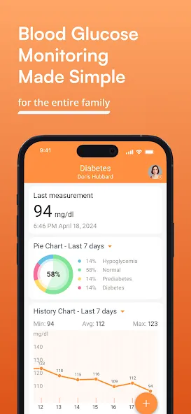 Diario de azúcar para diabetes screenshot 1