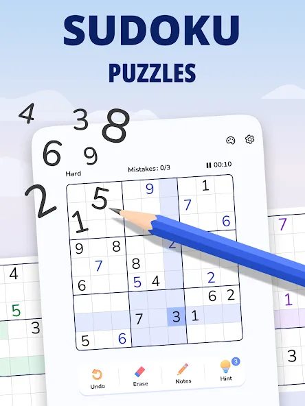 Sudoku - Classic Sudoku Game screenshot 9
