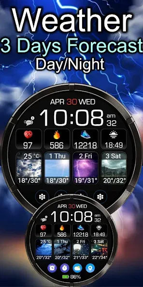 Modular Weather 3 Day Forecast screenshot 1