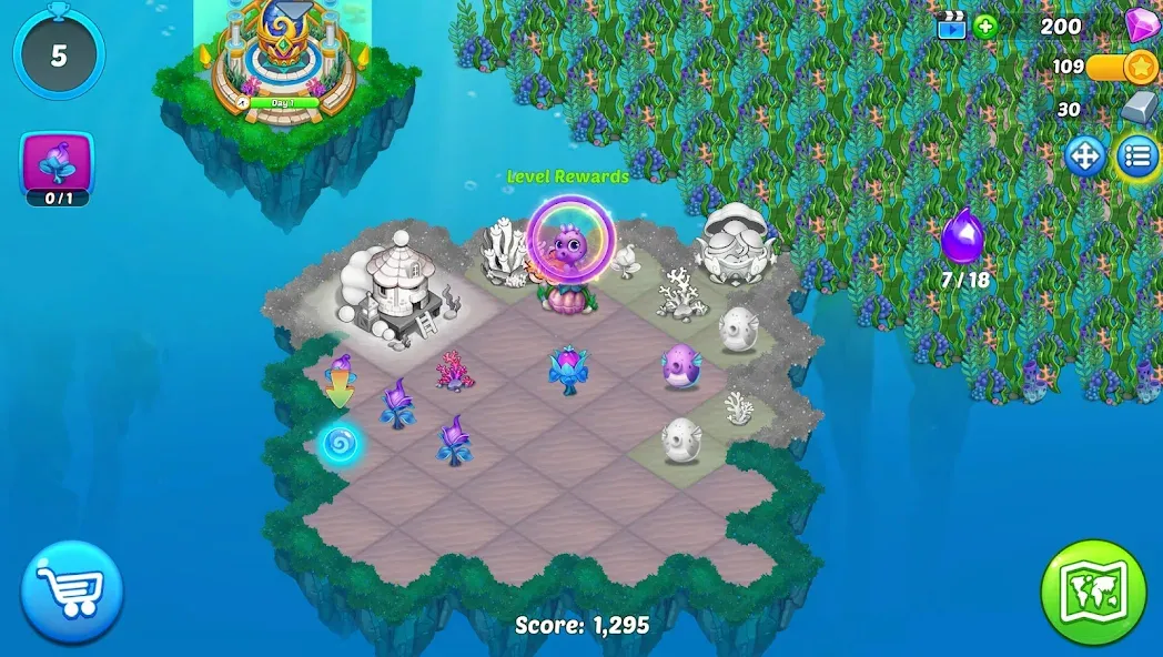 Merge Mermaids-magic puzzles screenshot 8