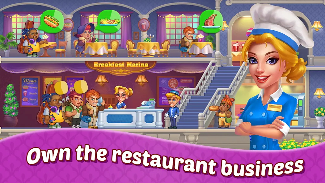 Dream Restaurant - Hotel games screenshot 1