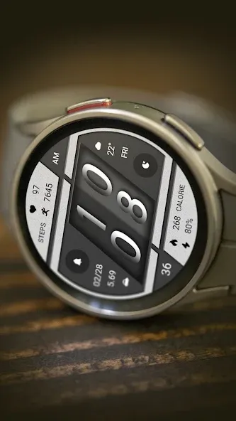 Diagonal Grey ZKin Watch screenshot 19