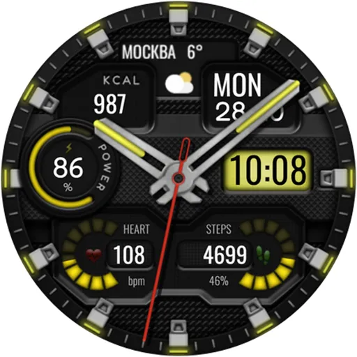 Hybrid TAKTIK WS66 Watch face screenshot 23