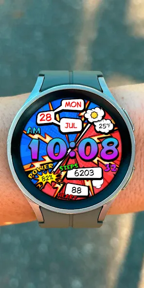 DIGI COMICON CTS43 Watch face screenshot 8