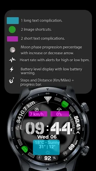 Watch Face CUE160 screenshot 2