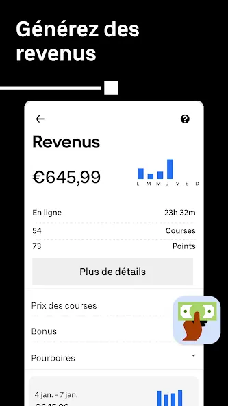 Uber Driver - Appli chauffeurs screenshot 6