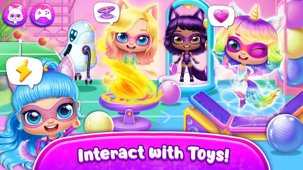Power Girls - Fantastic Heroes screenshot 4