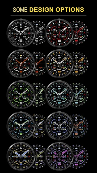 WFP 342 Ultra watch face screenshot 3