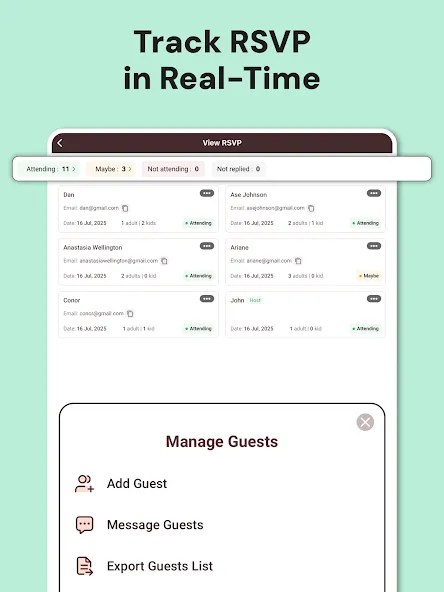 Invitation Maker: Cards & RSVP screenshot 14