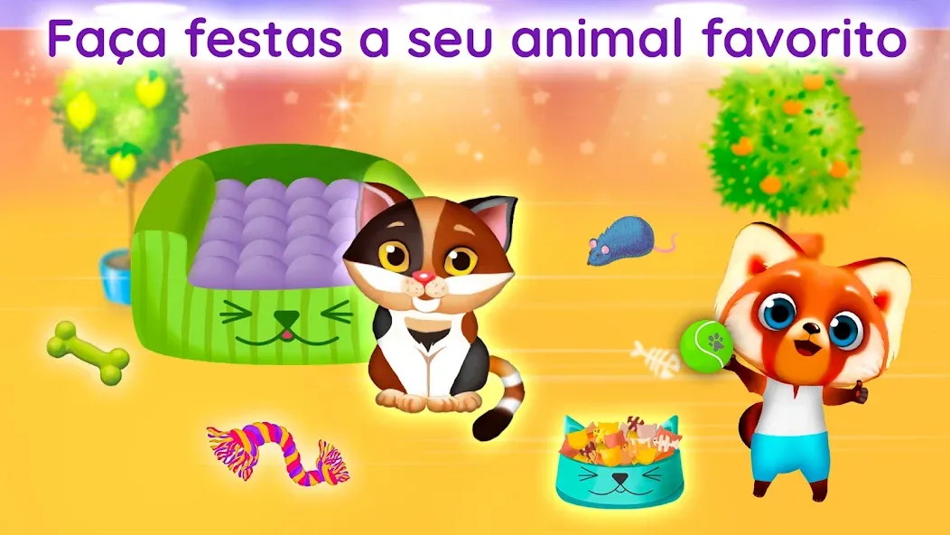Jogo crianças com Panda Rocky screenshot 7