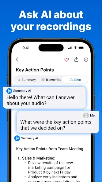 Summary - AI Note Taker screenshot 4
