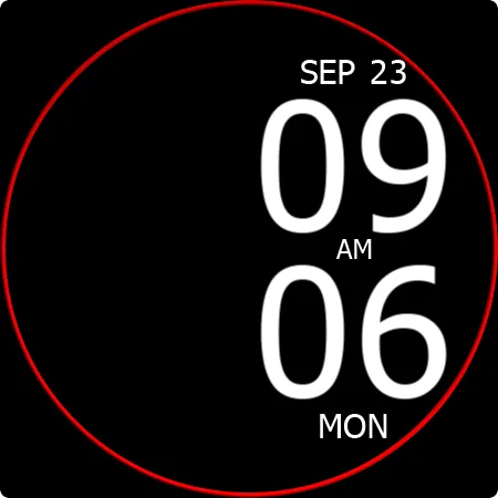 Key WF45 Digital Watch Face screenshot 29