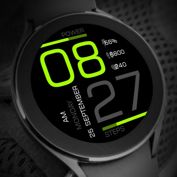 Key073 Digital Watch Face screenshot 7