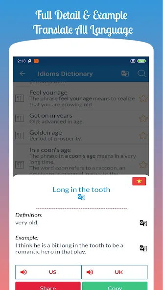 English Idioms & Phrases screenshot 4