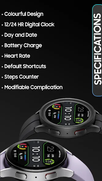 IA93 Digital Watchface screenshot 4