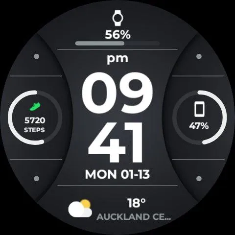 Night 81 - watch face screenshot 23