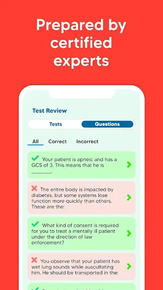 EMT Prep 2025: Pass Exam Test screenshot 6