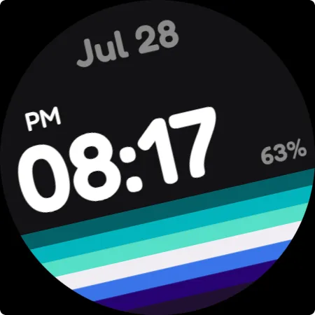 Simple Queer Watch Face screenshot 9