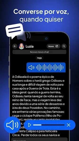 Luzia: Assistente de IA e Chat screenshot 7
