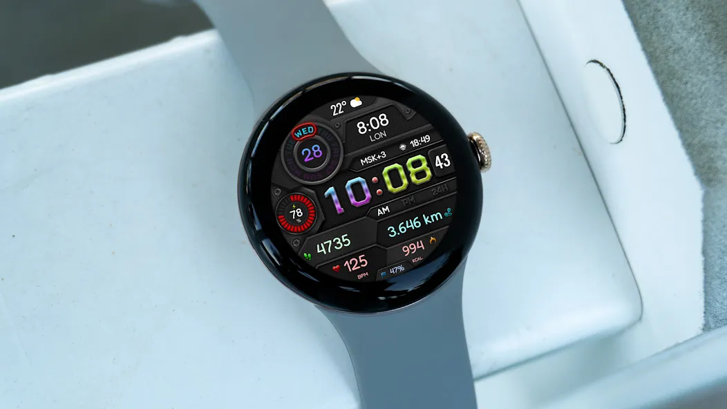 DIGI VIDAMOL WS25 Watch face screenshot 7