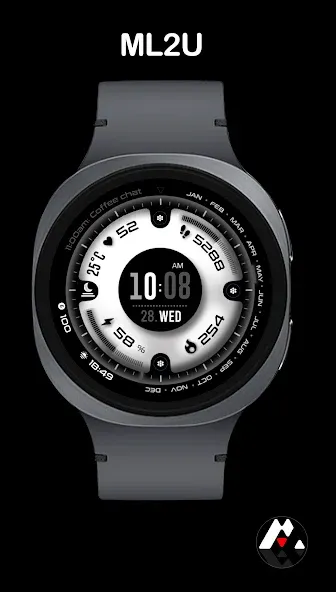 ML2U 299 Watch Face screenshot 1
