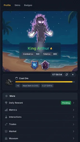 IdleMMO - Online Idle RPG screenshot 8