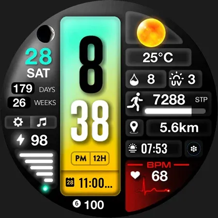 ML2U 268 Watch Face screenshot 29