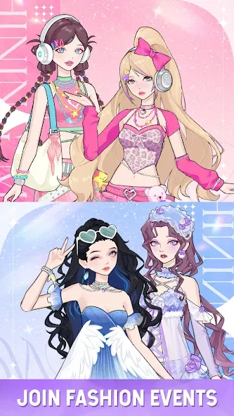 Shining Me: Glow Idol Dress Up screenshot 7