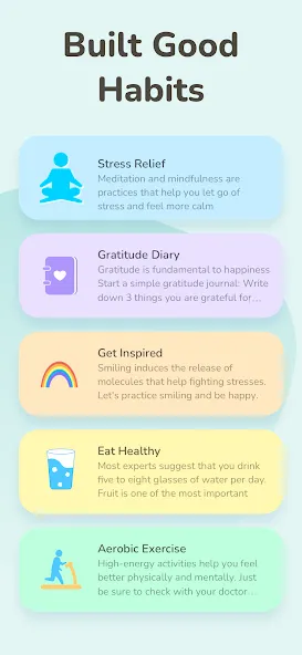Mood Tracker: Self-Care Habits screenshot 3