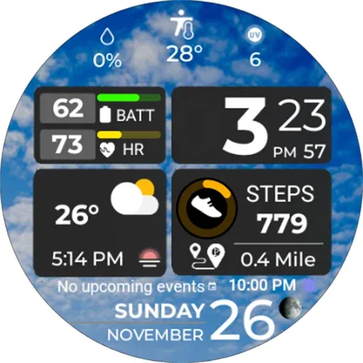 Dark Tiles Infomative NTV569 screenshot 30